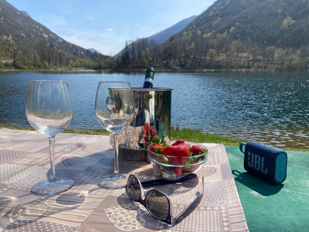 Ghirla L'Angolino Di Magda: On The Lake-Private Beach! מראה חיצוני תמונה